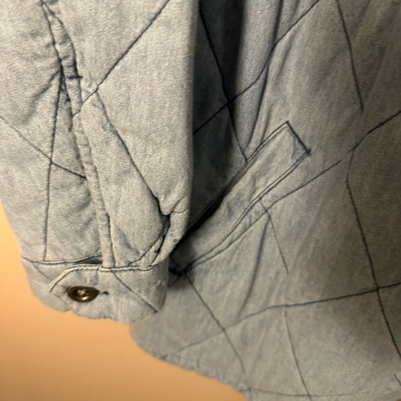 Denim quilted jacket - Picture 5 of 7